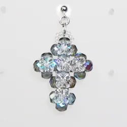 Pierces - Silver brass - Earrings Sierra - Pierces - Silver brass - Laiton argenté